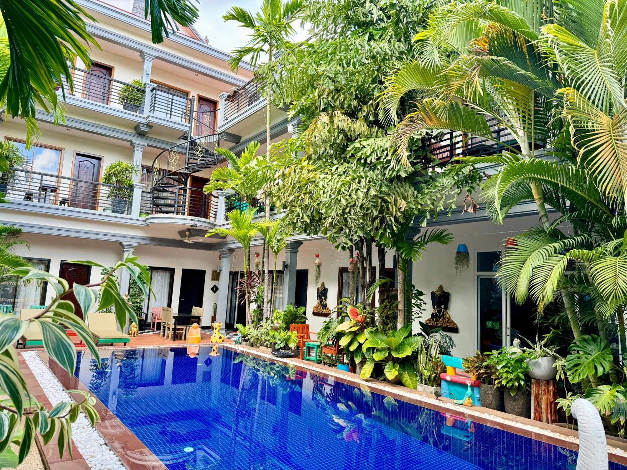 Asanak D'Angkor Boutique Hotel Siem Reap Zewnętrze zdjęcie