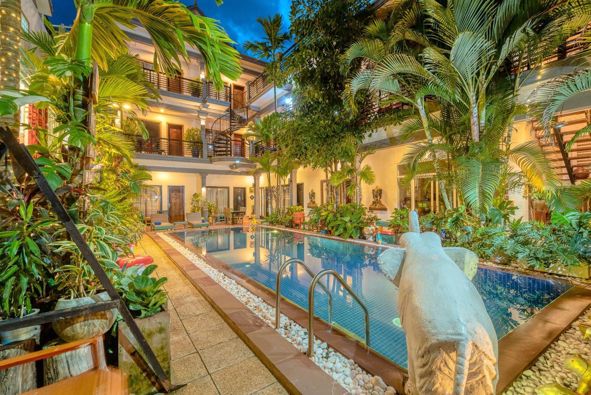 Asanak D'Angkor Boutique Hotel Siem Reap Zewnętrze zdjęcie