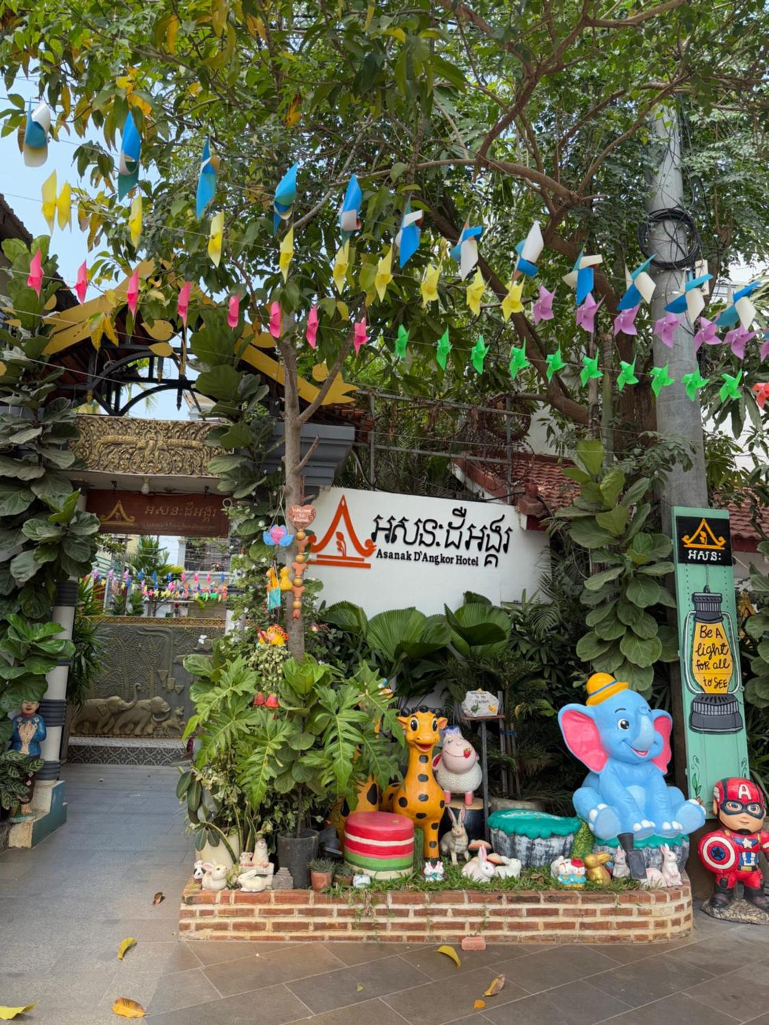 Asanak D'Angkor Boutique Hotel Siem Reap Zewnętrze zdjęcie