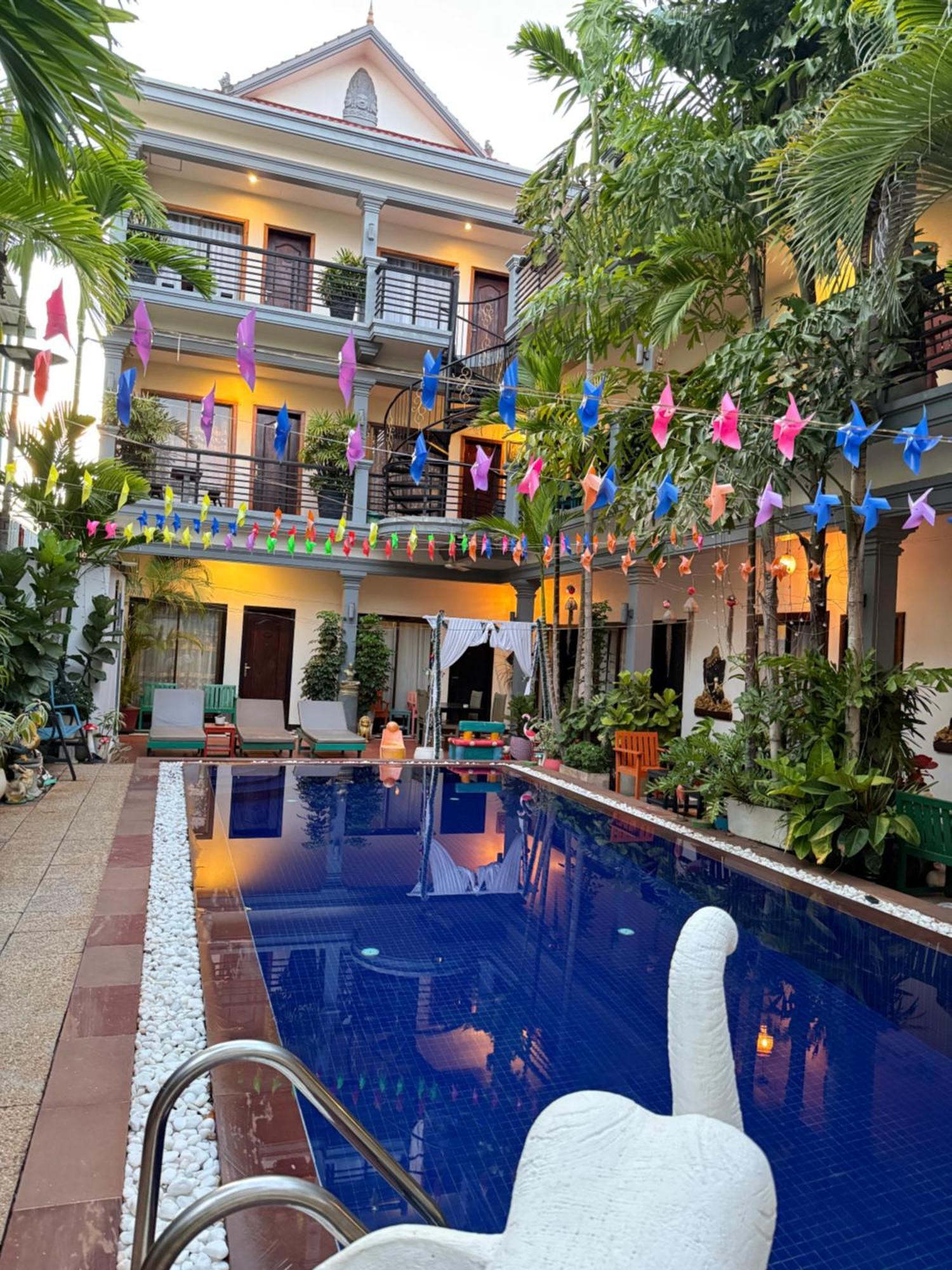Asanak D'Angkor Boutique Hotel Siem Reap Zewnętrze zdjęcie